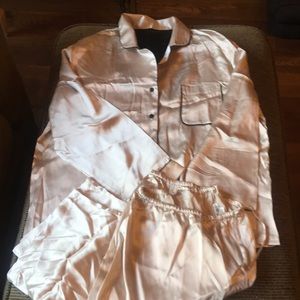 Wintersilks NWOT silk pajama set